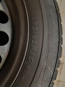 Zimná sada Dunlop 5x112 R15 Škoda - 4