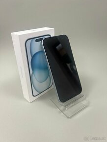 Apple iPhone 15 128GB Blue-Batéria 100% - 4