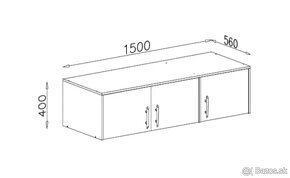 Nadstavec na skriňu - 4
