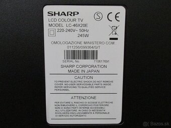 lcd full hd televizor sharp lc46x20e - 4