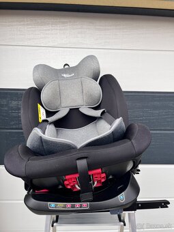 ISOFIX-ový 360° rotačná bezpečnostná autosedačka Mama Kiddie - 4