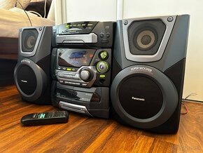 Predám hi-fi vežu PANASONIC SA-AK25 - 4