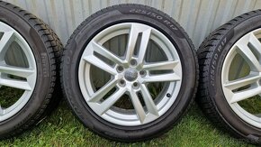 Zimná sada originál Audi A4, 5x112 R17 + pneu 225/50 R17 - 4