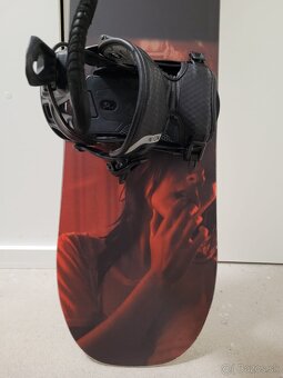 Snowboard Nitro SMP + viazanie Flow FUSE fusion - 4