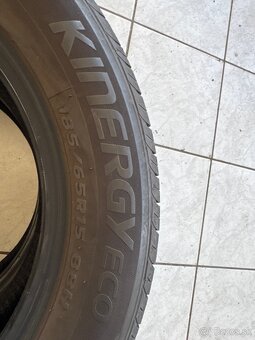 Predám letné 2ks 185/65 R15 HANKOOK - 4