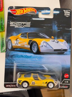 Hotwheels zabalené modely kus 2.40€ - 4