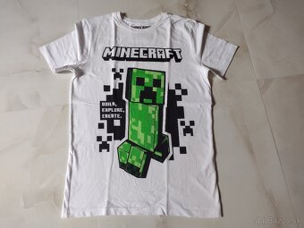 MINECRAFT tričká v. 170 /176 krátky rukáv - 4