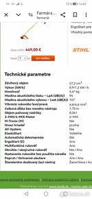 Predám krovinorez Stihl FS 70 C - 4