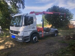 Mercedes Benz atego 1222 Hak do kontenerów z ręką - 4