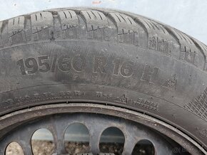 195/60 R16, 5x 112, 6Jx16 ET39  zimné - 4