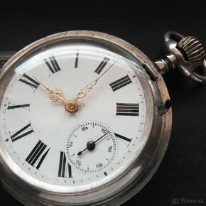 Vreckové hodinky Ancre striebro - 4
