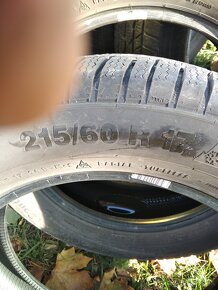 Predám zimné pneumatiky 215/60 R17 - 4