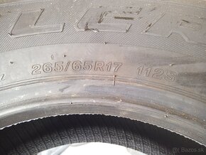 Bridgestone dueler a/t 265/65 r17 - 4