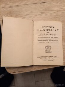 Kožený Zpěvník evanjelický aneb písně duchovní r.1937 - 4