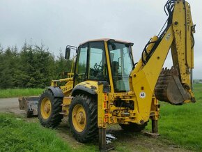 Predám traktorbáger Komatsu WB 97S s TP - 4