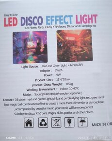 Led disco efect light - 4