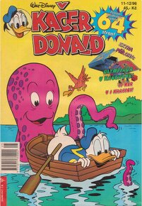 DOPYT 7x - komiksy Káčer Donald (časopisy z 90-tych rokov) - 4