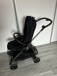 Športový kočík Cybex Melio Magic Black + podložka Bjällra - 4