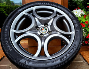 alu R17 4x100, orig. Alfa Romeo MITO, pneu 215/45 - 4