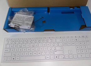 HP wireless keyboard 600 - biela - 4