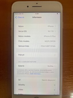 Predám IPhone 8plus - 4