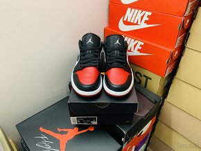 Nike Air Jordan 1 Low Bred Toe, basketbal, tenisky,41-44.5 - 4