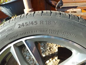 Audi 5x112 r18, letne pneu. 225/45 R18 - 4