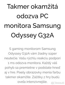 Herný monitor Samsung Odyssey - 4