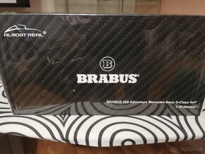 Model auto mercedes benz G brabus 550 1:18 almost real - 4