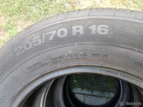 Predám letné pneumatiky Continental 205/70R16 97H - 4