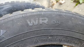 Nokian wr d4 215/65/16 - 4