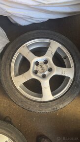 Hliníkové disky Dotz R15 + bridgestone 195/50/r15 - 4