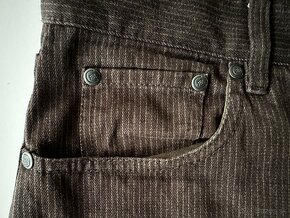 Pánske kvalitné džínsy Nino CERRUTI 1881 - veľkosť 36/33 - 4