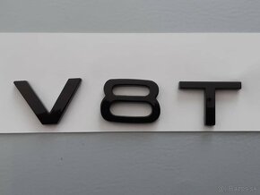 Logo V6T V8T na vozy Audi - 4