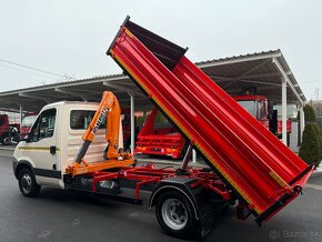 IVECO DAILY TROJSTRANNÝ SKLÁPAČ + HYDRAULICKÁ RUKA do 3,5t - 4