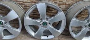 Predám originál Škoda Pegasus elektrony 5x112,7Jx17 ET 54 - 4