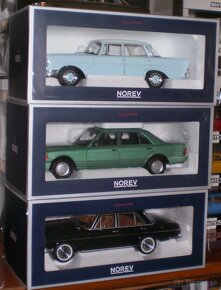 Mercedes-Benz 280 SE /1968/ dark green metallic, 1:18 Norev[ - 4