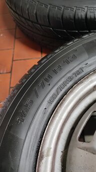 4x100, 165/70 R13 , disky s pneu - 4