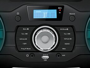 Sencor Boombox reproduktor / rádio CD, BT, MP3, USB, AUX, FM - 4