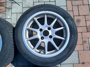 kolesá, elektróny +letné pneu 195/55R15 4x108 - 4