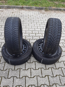 Sada plech. diskov 4ks- 205/55 R16 zimné pneu. - 4