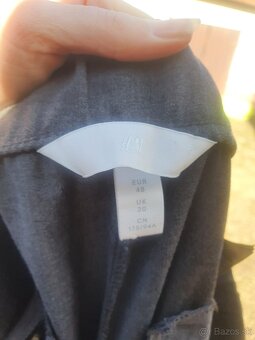 H&M šedé nohavice 48 / 4XL - 4