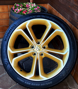 alu R20 5x115 bicolor, zn. BBS, orig. GM (+ pneu 245/40) - 4