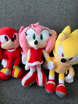 Nové plyšové hračky Sonic the Hedgehog, Shadow, Amy Rose - 4