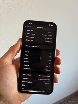 Predám IPhone 14 Pro max 128GB 86% - 4
