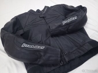 Probiker PRX Black pánska kožená moto kombinéza 58 3XL - 4