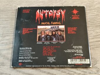 AUTOPSY - "Mental Funeral" 1991 digi-CD -RARITA- - 4