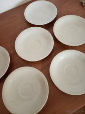 Porcelanove podšálky (tanieriky) Priemer 13 cm - 4