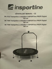 Predám trampolínu INSPORTLINE Profi Digital 122 - 4