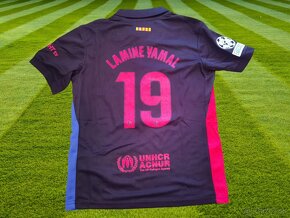 dres Yamal FC BARCELONA 24/25 čiernočervený - 4